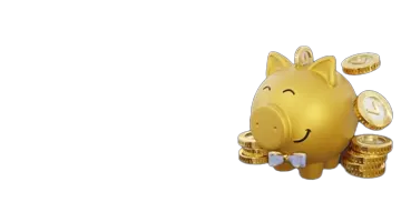 Акция кэшбэка в Интернет-казино Вавада с изображением золотой копилки и монет, символизирующих возврат средств для постоянных игроков.